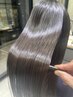 カット+髪質改善縮毛矯正+髪質改善Dr.HEATトリートメント ￥21800 [我孫子]