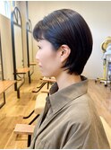 サラッとしたショートボブ