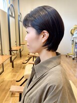ヘアー ドレッサー パワードール(Hair Dresser)&nbsp;サラッとしたショートボブ