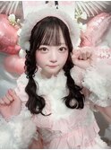 アイドルヘア/みつあみアレンジ/ヘアメ/ヘアセット