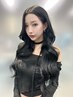 ミディアムの方【コリエク】羽エクステ80本＋サービスカラー￥70,000