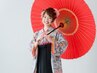 卒業式♪小学生袴着付け　￥11000→￥9900