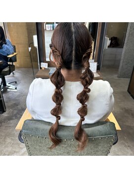 ピンズ(Pins) あみおろしツイン