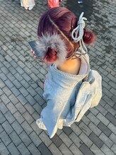ジーレ(jiire) シープヘア　アレンジ　ヘアセット