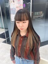 スウィープ 札幌大通(sweep) バング&フェイスフレーミングハイライト