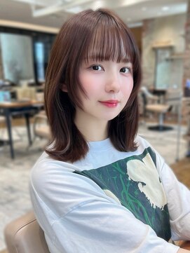 アフロート ルヴア(AFLOAT RUVUA) 【坂本スタイル】レイヤーカット/髪質改善/縮毛矯正/20代/30代