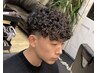 【新規】カットパーマ8900円(フェード追加料金無し・眉カットサービス)