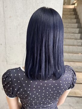 ルノン シェリー(LUNON cheliy) 暗めカラーグランマッシュデザインカラーフェイスフレーミング