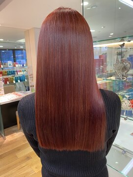 シーン(SCENE) 髪質改善/縮毛矯正/レイヤーカット/セミロング/伸ばしかけヘア