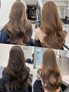 アルドーレヴェントホリエ(Ardore vento horie) ブリーチなしダブルカラーで作るベージュ/グレージュ♪