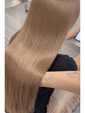 ロール 博多(Role) グレージュ/オリーブベージュ/暗髪/くびれ巻き