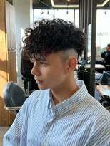 リッチブランドアンドコー(Rich Brand&Co)&nbsp;スパイキーショート　フェード　スペインカール　ルーズパーマ