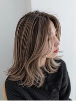 ベイス アワジ(BASE)&nbsp;白髪ぼかしカラー