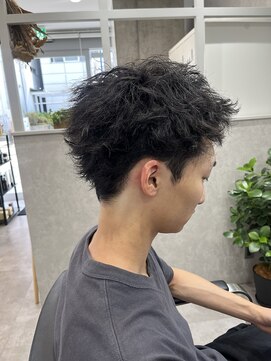ソヨン 平塚店(SOYON) スパイキーショート ピンパーマ メンズ 平塚