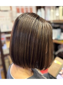 ヘアスペース レフュージエヌ(Hair space Refuge N)の写真/憧れのうるツヤ髪は当店で！エイジングケア＆まとまる髪質へ！コタ・メテオ・ケラフェクト施術◎