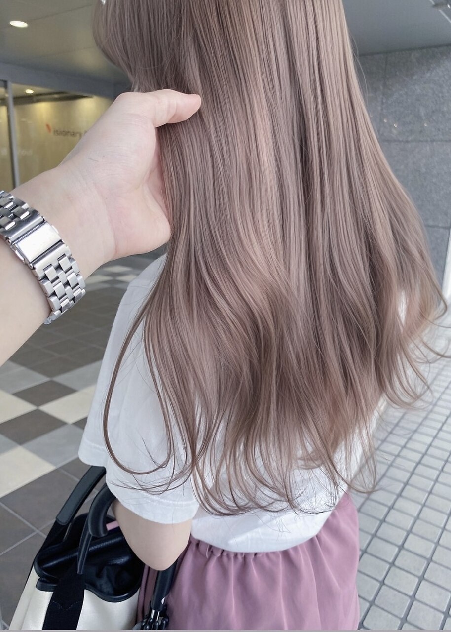 2026年夏】ミルクティーピンクの髪型・ヘアアレンジ｜人気順