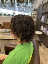 エルズ 大宮店(ailes)&nbsp;ウルフパーマ[大宮/大宮ボブ/大宮ショート/大宮パーマ/ショート]