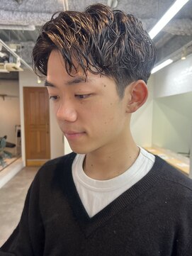 ガレージ バイ グリーン 表参道 原宿(Garage by green) 【SHUN】大人のルーズショート