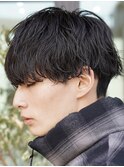波巻きスパイラル栄レイヤーマッシュスタイル