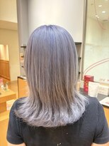 サラ ビューティ サイト 春日(SARA Beauty sight)&nbsp;ラベンダーシルバー/ダブルカラー/ハイトーン