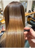 髪質改善ストレート