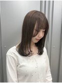 ヘーゼルベージュ/レイヤーカット/枚方美容室/大阪美容室