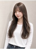 透明感カラーが同時に叶う！