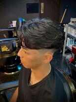 キングスマントーキョー カットクラブ 中野(KINGSMAN TOKYO CUTCLUB)&nbsp;ニュアンスパーマ/ツイストスパイラル/フェード[中野/MEN'S]
