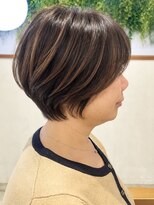 ビューイースト 亀戸 錦糸町(VIEW EAST)&nbsp;似合わせ診断で叶える似合わせショート×明るい白髪染め
