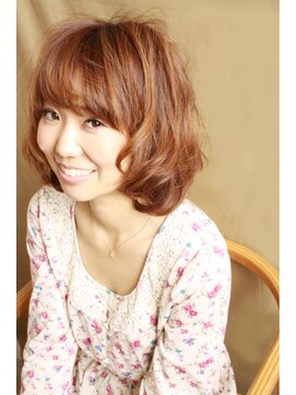 シーズナルラボ(Seasonal-Lab) フリルフラワーボブ♪