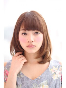ガーデン ムサシコスギ(GARDEN MUSASHIKOSUGI) 鎖骨で跳ねないでおさまるミディアム/似合わせカット/小顔ヘア
