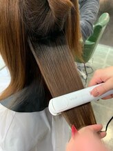 キューティクルを整える。