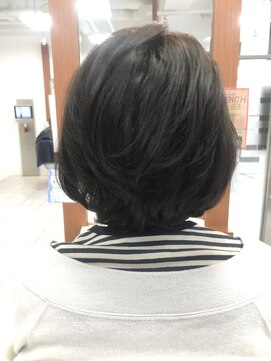 バサ 新所沢店(BASSA) 【佐々木 カット】前下がりショートボブ