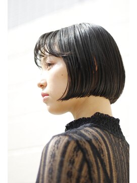 ツネ ヘアアンドヘッドスパ(TsuNE hair&head spa) シースルーボブ