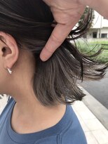 ブリス(VLISS)&nbsp;シルバーグレーインナー＿耳かけフォギーベージュ