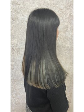 シュガービー(SUGAR-B) 【SUGAR-B】グラデーションカラー×黒髪ストレート