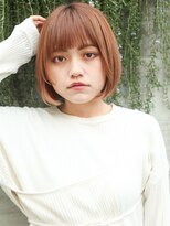 ロロ(ro-ro)&nbsp;【恵比寿ro-ro】　切りっぱなしボブ×ブラウンカラー