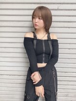 リアイス(Re:ICE)&nbsp;ミニウルフ/くすみブルー/流れるレイヤー/インナーハイライト