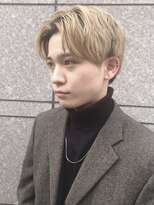 モリオフロムロンドン 松戸店(Morio from London)&nbsp;【松戸 岩口】ハイトーンセンターパートマッシュショート