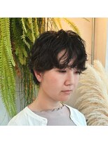 アクセヘアー 町田(acce hair) マッシュショートパーマスタイル