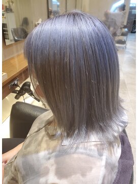 シェル 国分寺(shell) グレージュカラー/ボブウルフ/黒髪/ココアベージュ