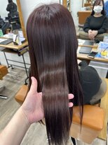 ルチナ 秦野(Lucina)&nbsp;ロング／チェリーブラウン／艶髪