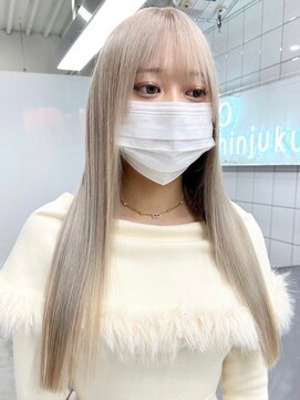 ウィコ 新宿(WICO) ホワイトミルクティー[新宿駅/フェミニン/モード/ダークアッシュ