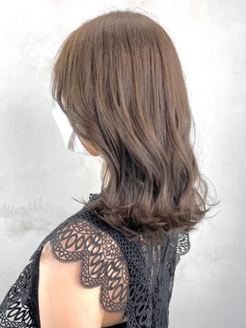 アイティー バイ アルバム 中野店(IT by ALBUM) ベージュミディ_大人ガーリーチョコレートプリカール_ba413521