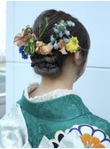 大切な日のヘアアレンジ