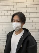 バーバーショップヒーロー 八王子店(BARBER SHOP HERO)&nbsp;前下がり　ツーブロック