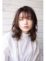 シュク 高円寺(SYUK)&nbsp;kanna【 高円寺 中野 】ウルフパーマ/顔周りレイヤー/パーマ