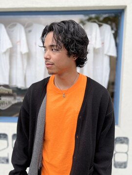 フォーコーナーズカットショップフェイビーズ 名古屋西(FourCornersCutShop favey's) ルードパーマ