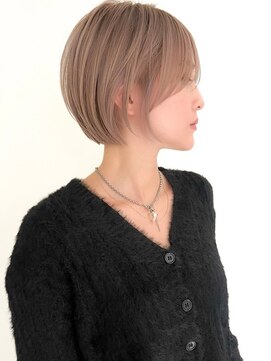 ジル ブラン 福岡(JIL BLAN) ハイライトレイヤーカットショートボブイルミナカラー天神