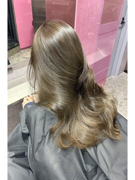 ランズ(LANDS) オリーブベージュ【韓国ワンホンヘア 大阪 梅田】